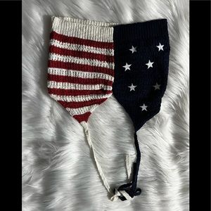 American flag crop top